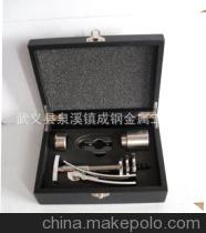 高檔黑色木盒紅酒開(kāi)瓶器套裝 品質(zhì)與美感的完美結(jié)合